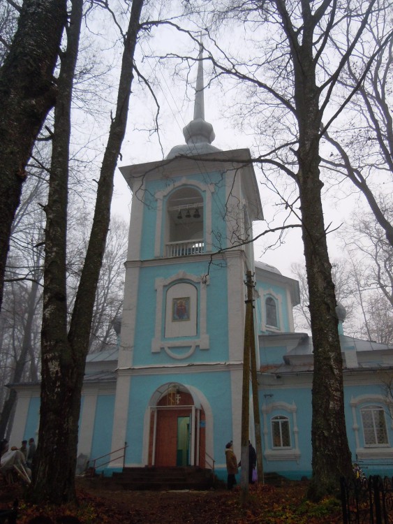 Церковь Покрова Пресвятой Богородицы, Павы (Порховский район, Псковская область). фасады, снято 5 ноября 2011