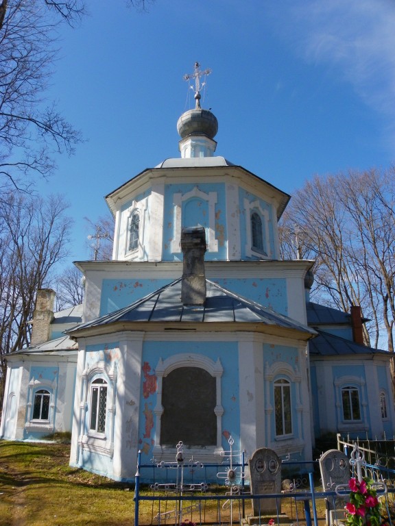 Церковь Покрова Пресвятой Богородицы, Павы (Порховский район, Псковская область). фасады