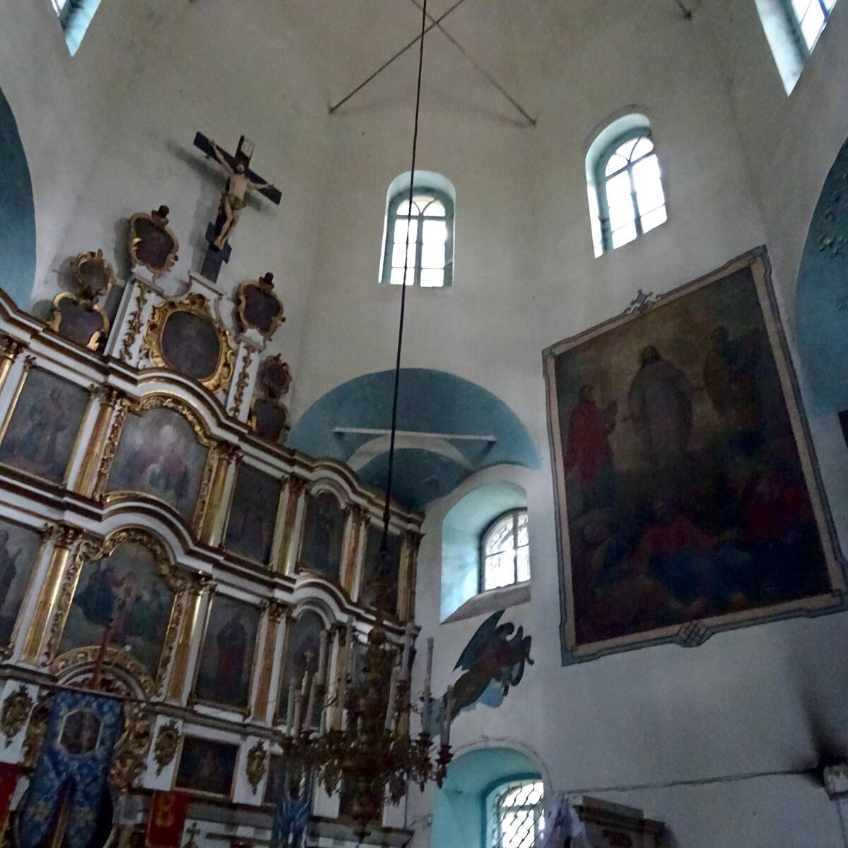 Церковь Покрова Пресвятой Богородицы, Павы (Порховский район, Псковская область). интерьер и убранство,  Церковь Покрова Пресвятой Богородицы.