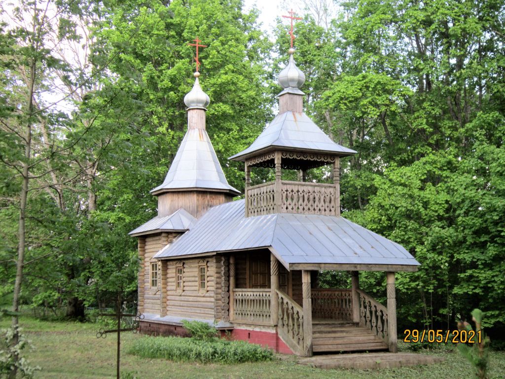 Церковь Сергия и Германа Валаамских, Любовец (Порховский район, Псковская область). фасады, Церковь прпп. Сергия и Германа Валаамских.