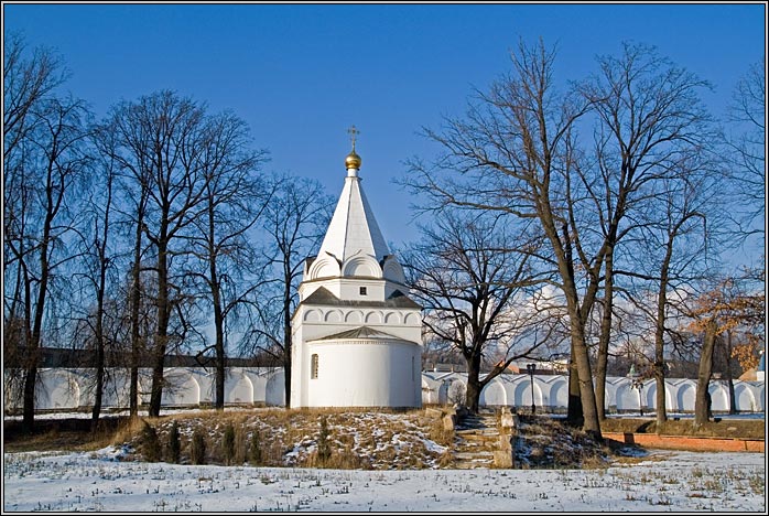 Дзержинский. Николо-Угрешский монастырь. Церковь Страстей Господних. фасады