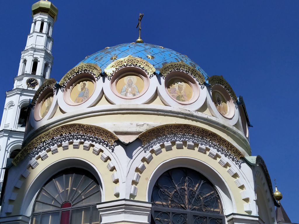 Николо-Угрешский монастырь. Часовня Явления образа Николая Чудотворца, Дзержинский (Люберецкий городской округ, гг. Лыткарино, Котельники, Московская область). архитектурные детали