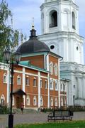Николо-Угрешский монастырь. Церковь Успения Пресвятой Богородицы, Вид с юго-запада<br>, Дзержинский, Люберецкий городской округ, гг. Лыткарино, Котельники, Московская область