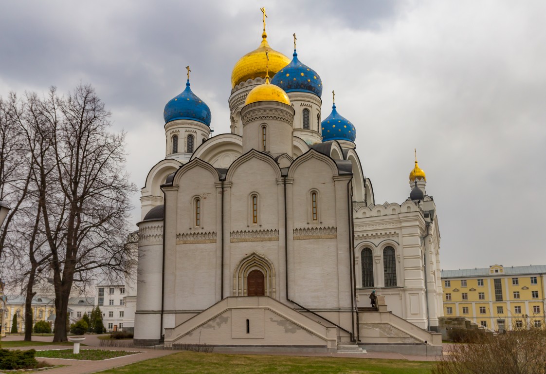 Дзержинский. Николо-Угрешский монастырь. Собор Николая Чудотворца (воссозданный). фасады, Вид с севера