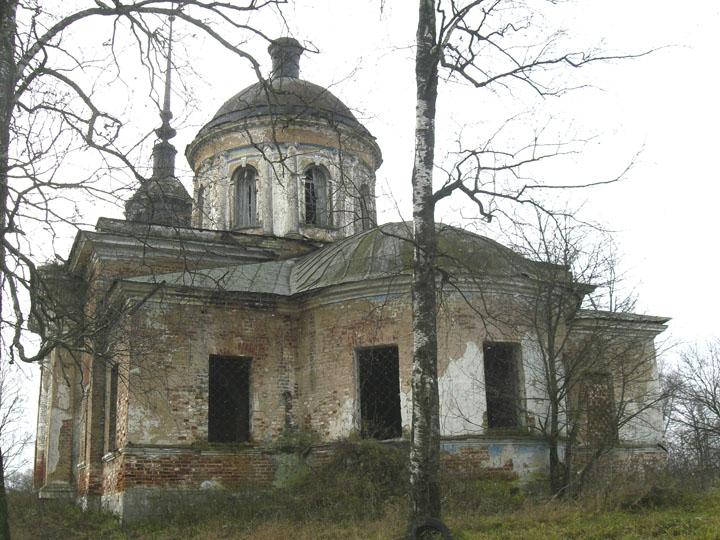 Старая Хотча. Воскресения Словущего церковь. фасады