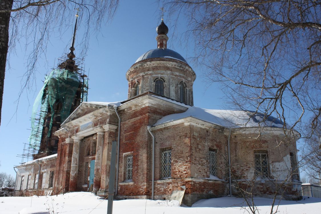 Воскресения Словущего церковь, Старая Хотча (Талдомский городской округ и г. Дубна, Московская область). фасады