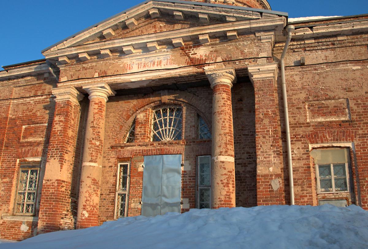 архитектурные детали. Воскресения Словущего церковь, Старая Хотча (Талдомский городской округ и г. Дубна, Московская область)