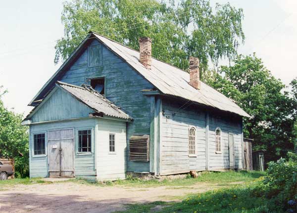 Церковь Илии Пророка (?), Яковлево (Себежский район, Псковская область). общий вид в ландшафте
