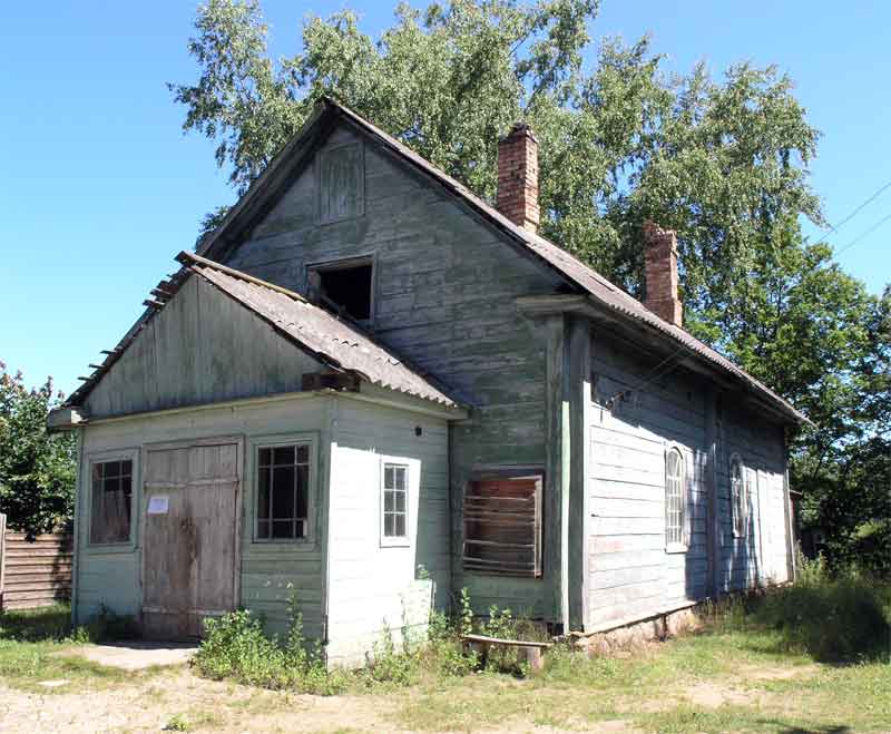 Церковь Илии Пророка (?), Яковлево (Себежский район, Псковская область). общий вид в ландшафте