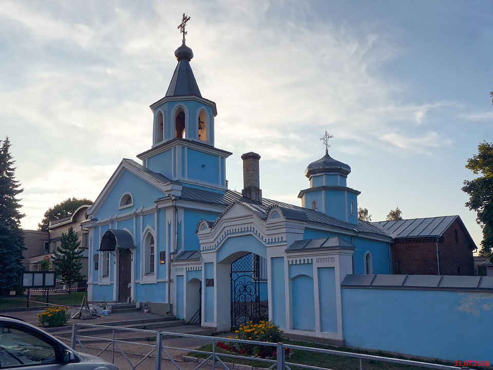 Опочка. Церковь Спаса Преображения. фасады