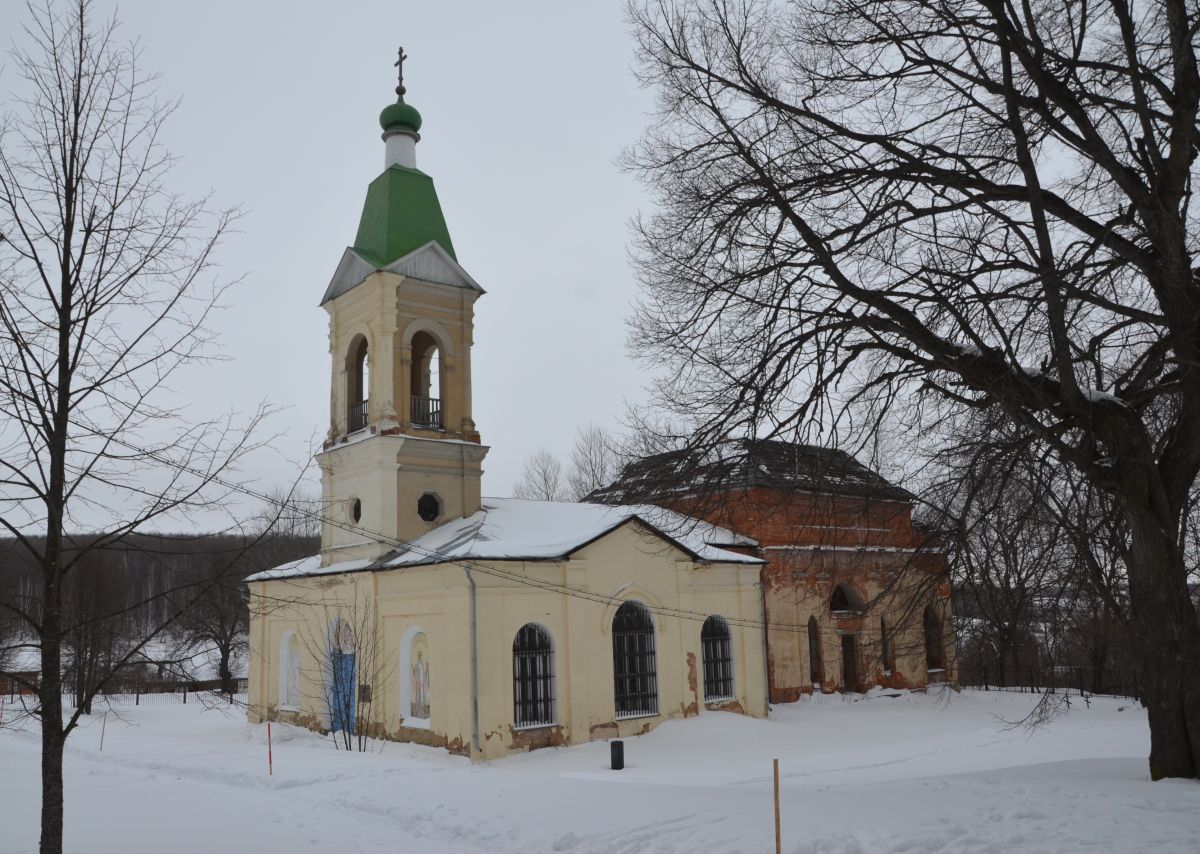 Церковь Успения Пресвятой Богородицы, Николо-Вяземское (Чернский район, Тульская область). фасады