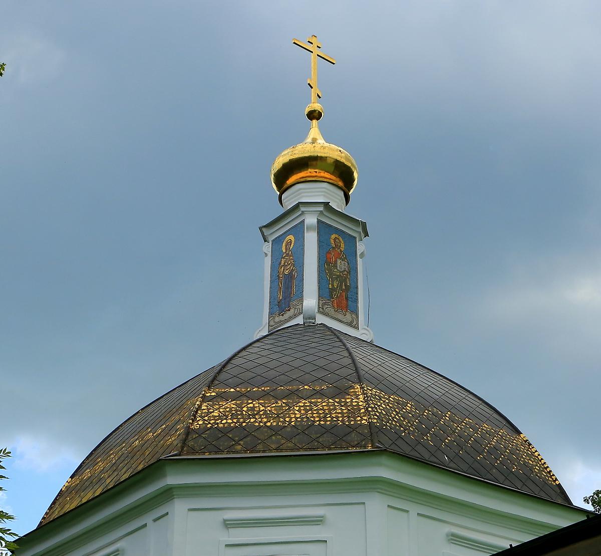 архитектурные детали. Церковь Иоанна Предтечи на Крестительском кладбище, Орёл (Орёл, город, Орловская область)