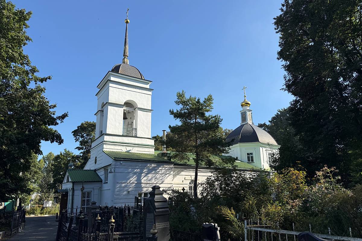 фасады. Церковь Иоанна Предтечи на Крестительском кладбище, Орёл (Орёл, город, Орловская область)
