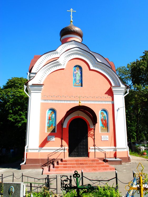 Церковь Воскресения Христова на Афанасьевском кладбище (новая), Орёл (Орёл, город, Орловская область). фасады, Западный фасад церкви