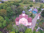 Церковь Воскресения Христова на Афанасьевском кладбище (новая), Вид с севера, фото с квадрокоптера.<br>, Орёл, Орёл, город, Орловская область