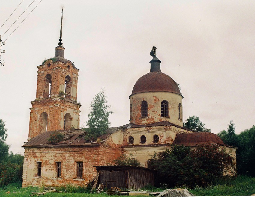Церковь Зачатия Анны, Зобнино (Кашинский городской округ, Тверская область). фасады