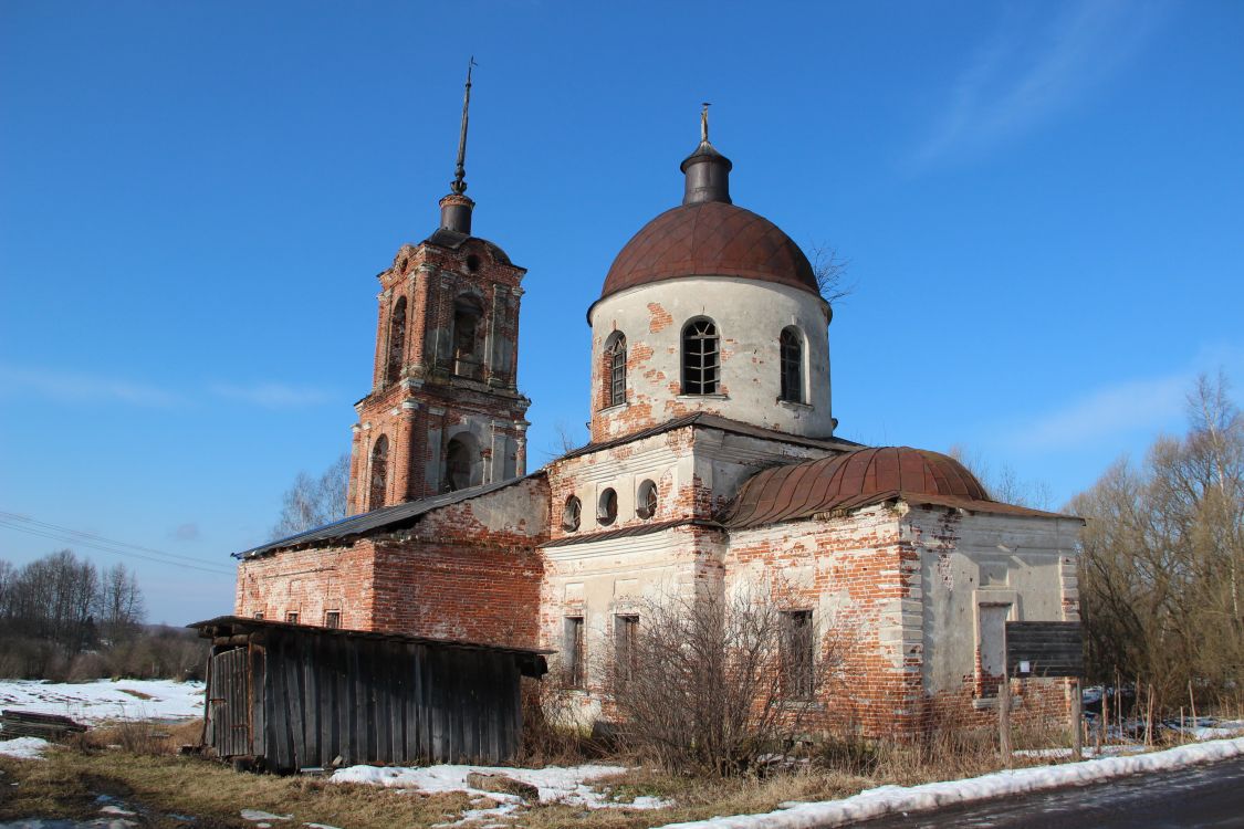 Церковь Зачатия Анны, Зобнино (Кашинский городской округ, Тверская область). фасады