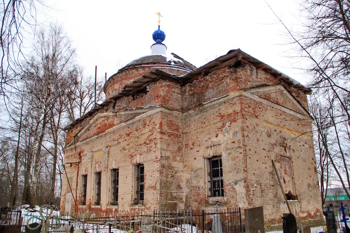 Церковь Михаила Архангела, Архангельское (Конаковский район, Тверская область). фасады