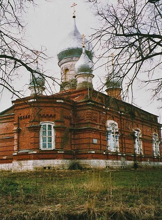 Филиппово. Церковь Сергия Радонежского. фасады, вид с северо-востока