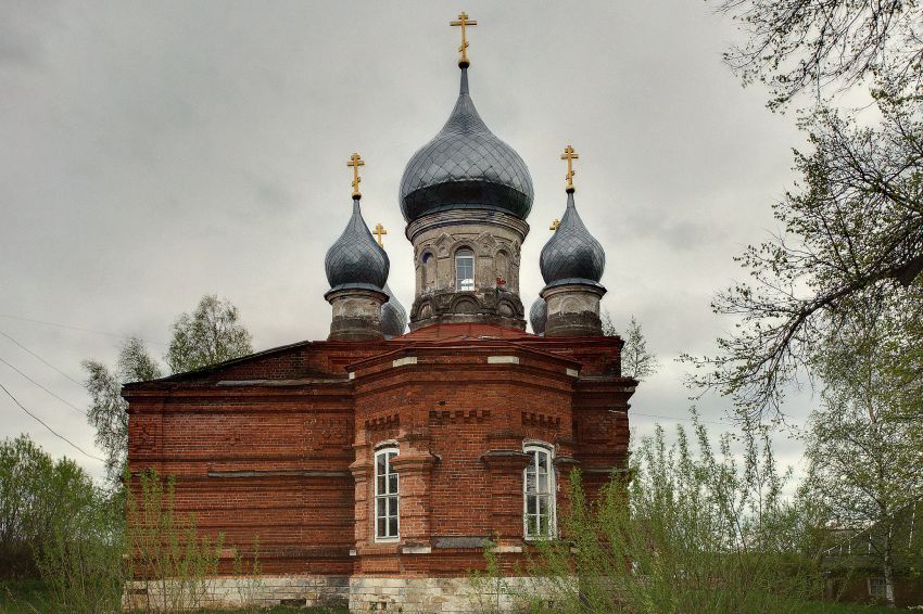 Филиппово. Церковь Сергия Радонежского. фасады