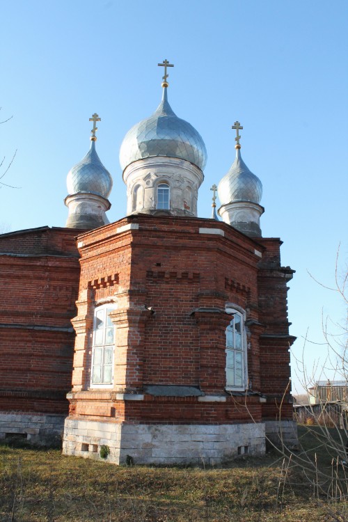 Филиппово. Церковь Сергия Радонежского. фасады