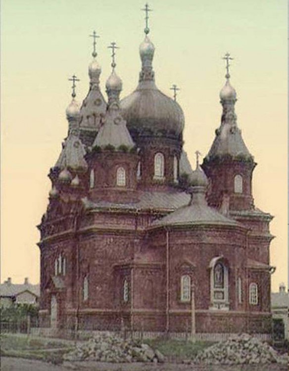 Церковь Александра Невского, Окуловка (Окуловский район, Новгородская область). архивная фотография, boreparhia.ru