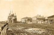 Церковь Александра Невского, Фотография нач. ХХ века. Приблизительная датировка: 1909-1916 гг.<br>, Окуловка, Окуловский район, Новгородская область