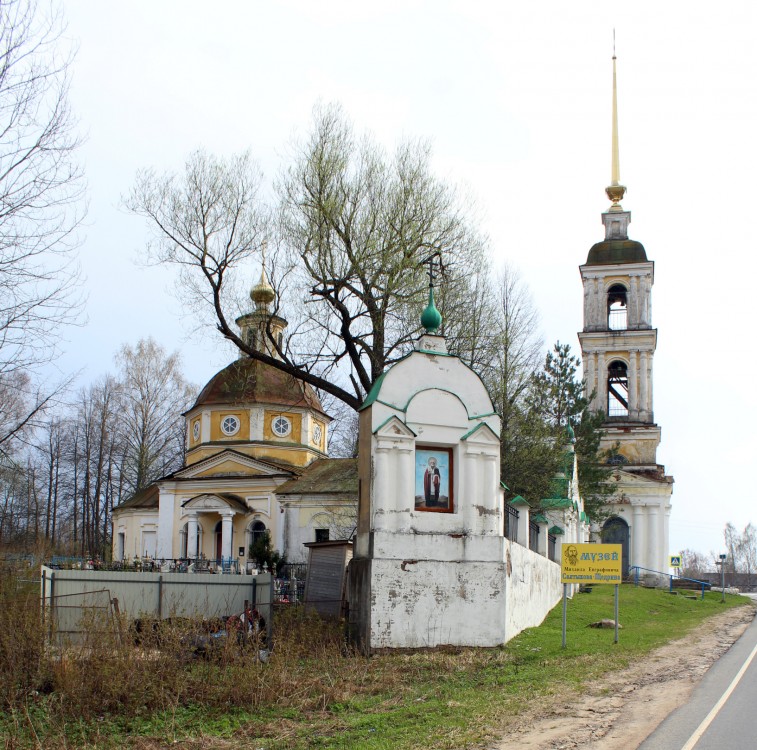 Церковь Преображения Господня, Спас-Угол (Талдомский городской округ и г. Дубна, Московская область). дополнительная информация