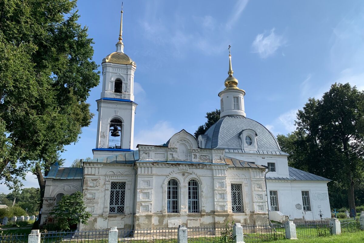 Церковь Рождества Пресвятой Богородицы, Красный Угол (Сапожковский район, Рязанская область). фасады