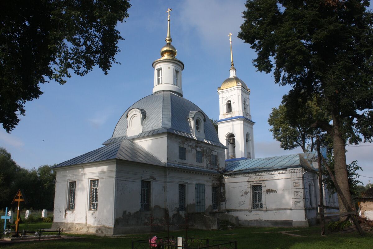 Церковь Рождества Пресвятой Богородицы, Красный Угол (Сапожковский район, Рязанская область). фасады
