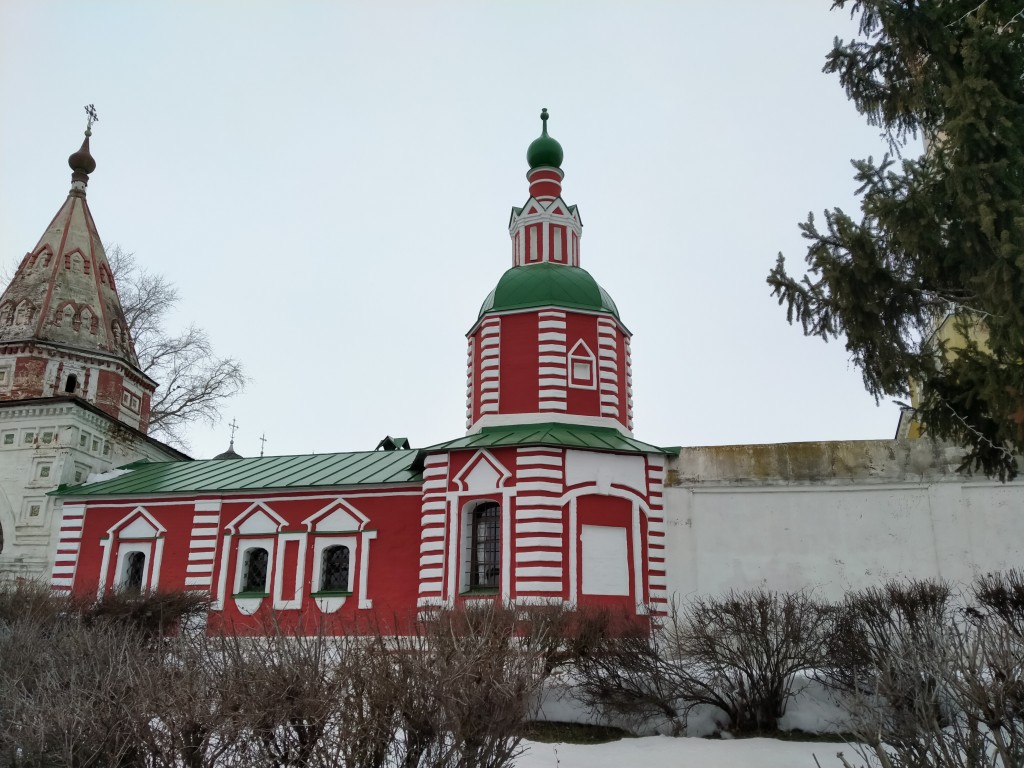 Суздаль. Ризоположенский монастырь. Неизвестная часовня. фасады
