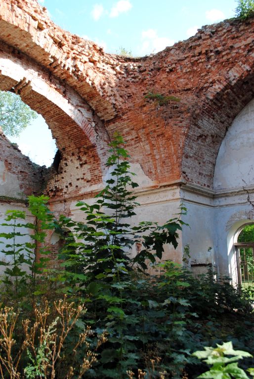 Церковь Илии Пророка, Красные Горки (Дедовичский район, Псковская область). интерьер и убранство