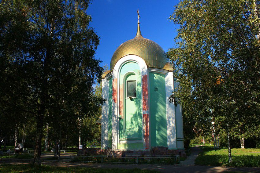 Северодвинск. Часовня Александра Невского. фасады