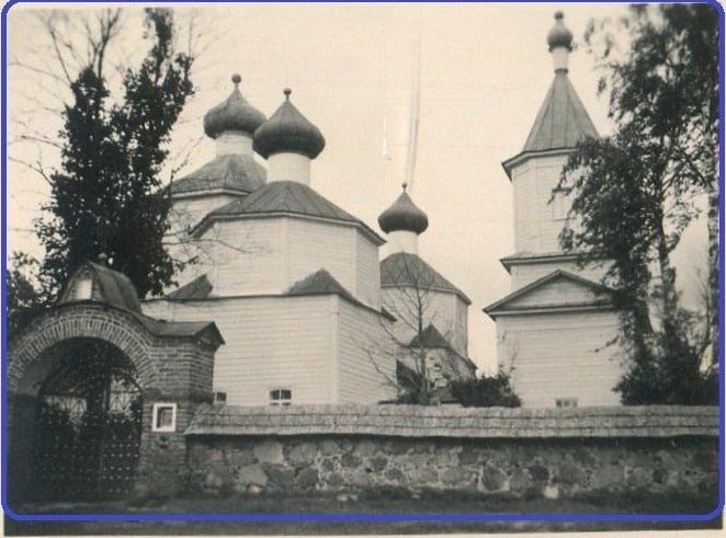 Церковь Воскресения Словущего, Теребени (Опочецкий район, Псковская область). архивная фотография