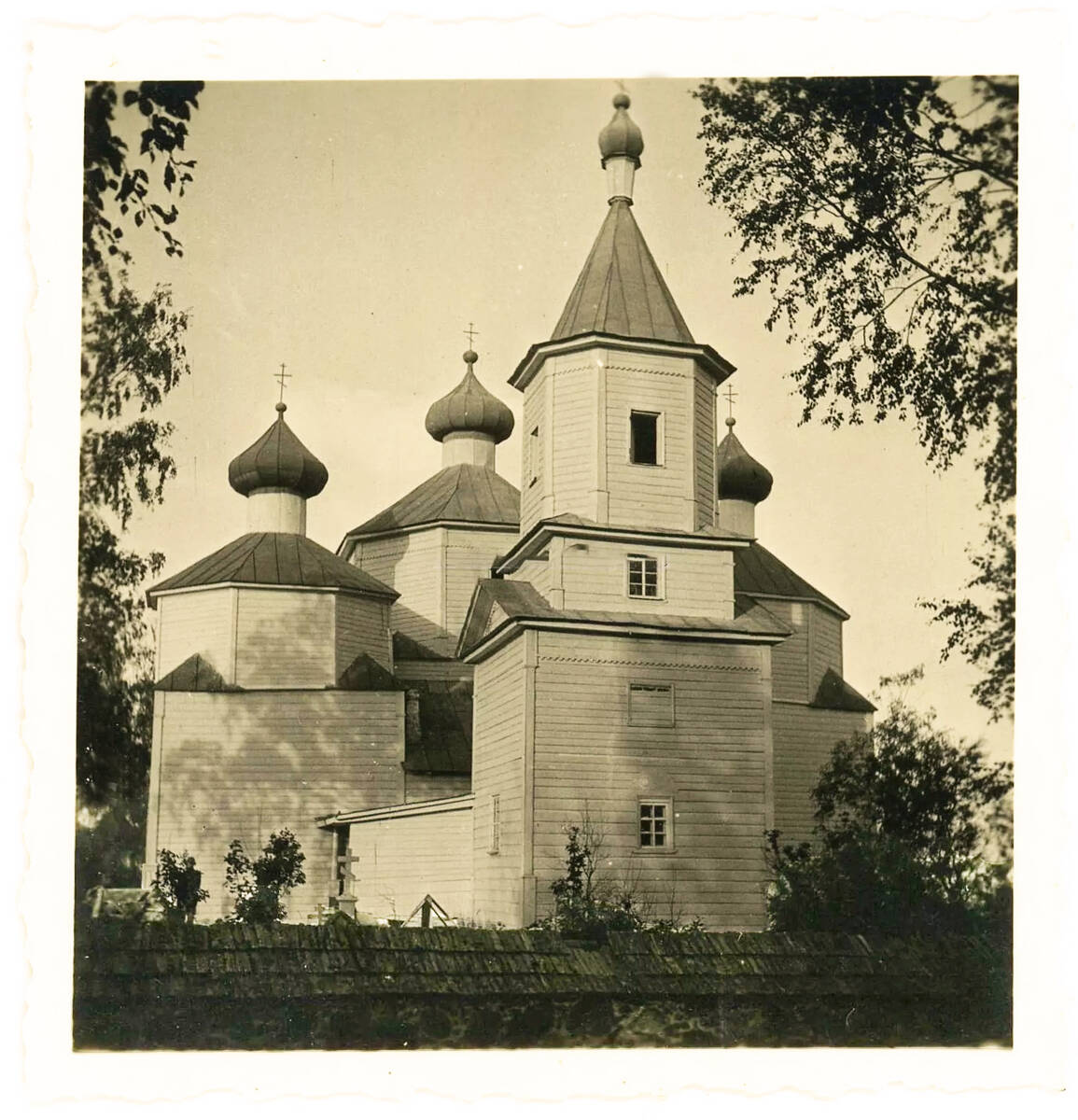 Церковь Воскресения Словущего, Теребени (Опочецкий район, Псковская область). архивная фотография, Фото 1941 г. с аукциона e-bay.de