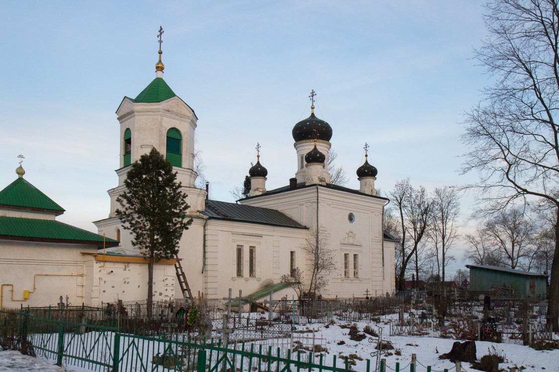 Кафедральный собор Троицы Живоначальной, Невель (Невельский район, Псковская область). фасады