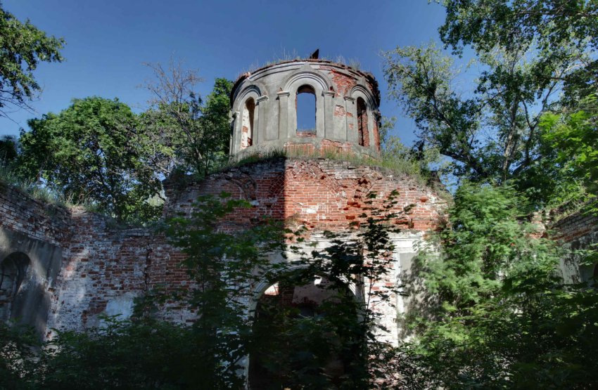 Церковь Казанской иконы Божией Матери, Свищёво (Пителинский район, Рязанская область). фасады