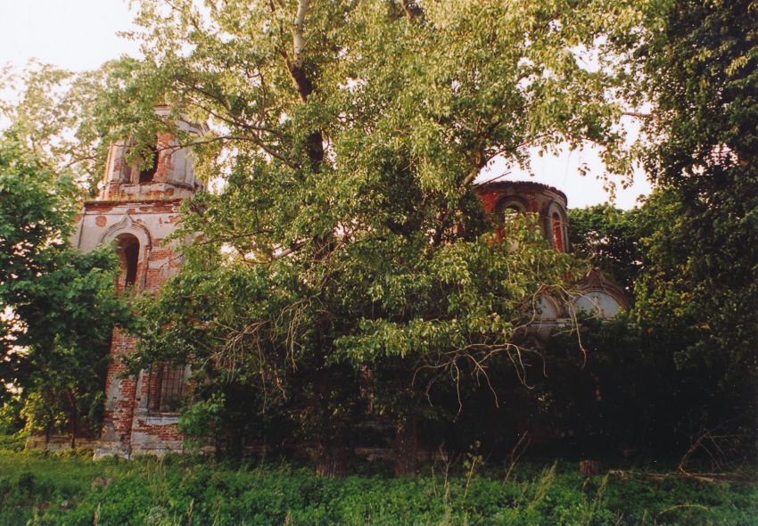 Церковь Казанской иконы Божией Матери, Свищёво (Пителинский район, Рязанская область). фасады