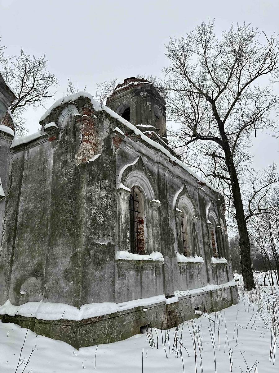 архитектурные детали. Церковь Казанской иконы Божией Матери, Свищёво (Пителинский район, Рязанская область)