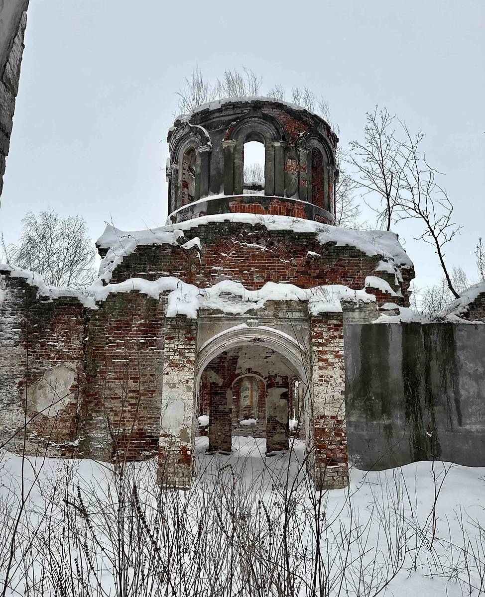 фасады. Церковь Казанской иконы Божией Матери, Свищёво (Пителинский район, Рязанская область)