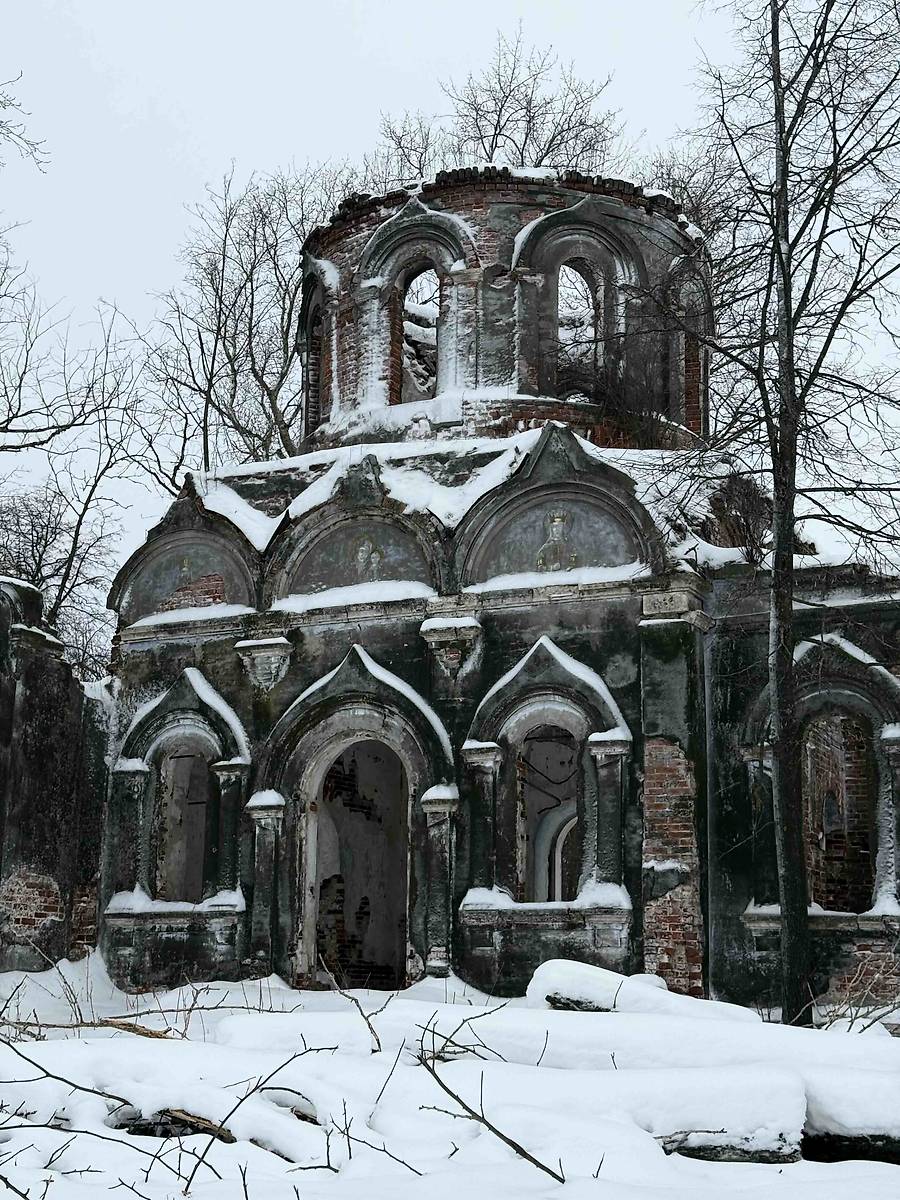 архитектурные детали. Церковь Казанской иконы Божией Матери, Свищёво (Пителинский район, Рязанская область)