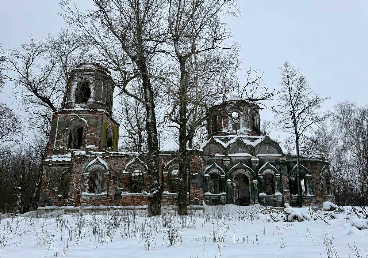 фасады. Церковь Казанской иконы Божией Матери, Свищёво (Пителинский район, Рязанская область)