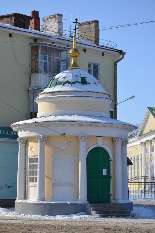 Часовня Михаила Архангела, Орёл (Орёл, город, Орловская область). общий вид в ландшафте