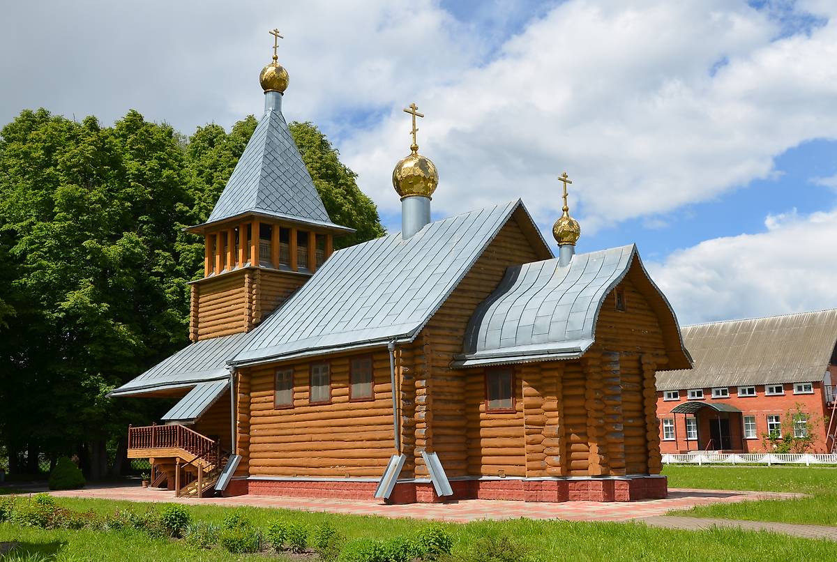 фасады. Николо-Одрин женский монастырь. Церковь иконы Божией Матери "Споручница грешных", Одрина (Карачевский район, Брянская область)