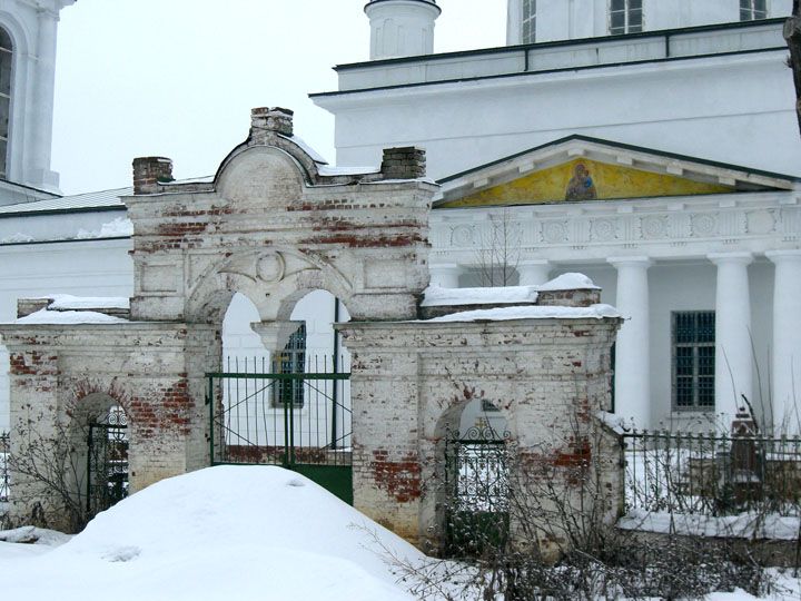 Церковь Вознесения Господня, Борщево (Клинский городской округ, Московская область). архитектурные детали
