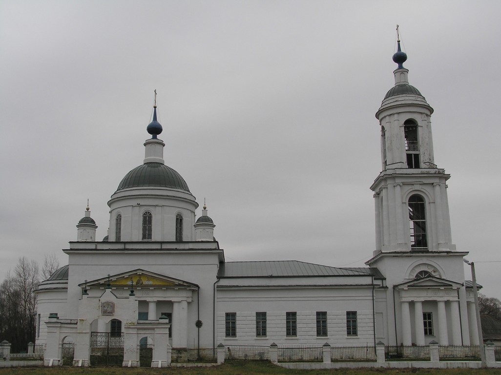 Церковь Вознесения Господня, Борщево (Клинский городской округ, Московская область). фасады