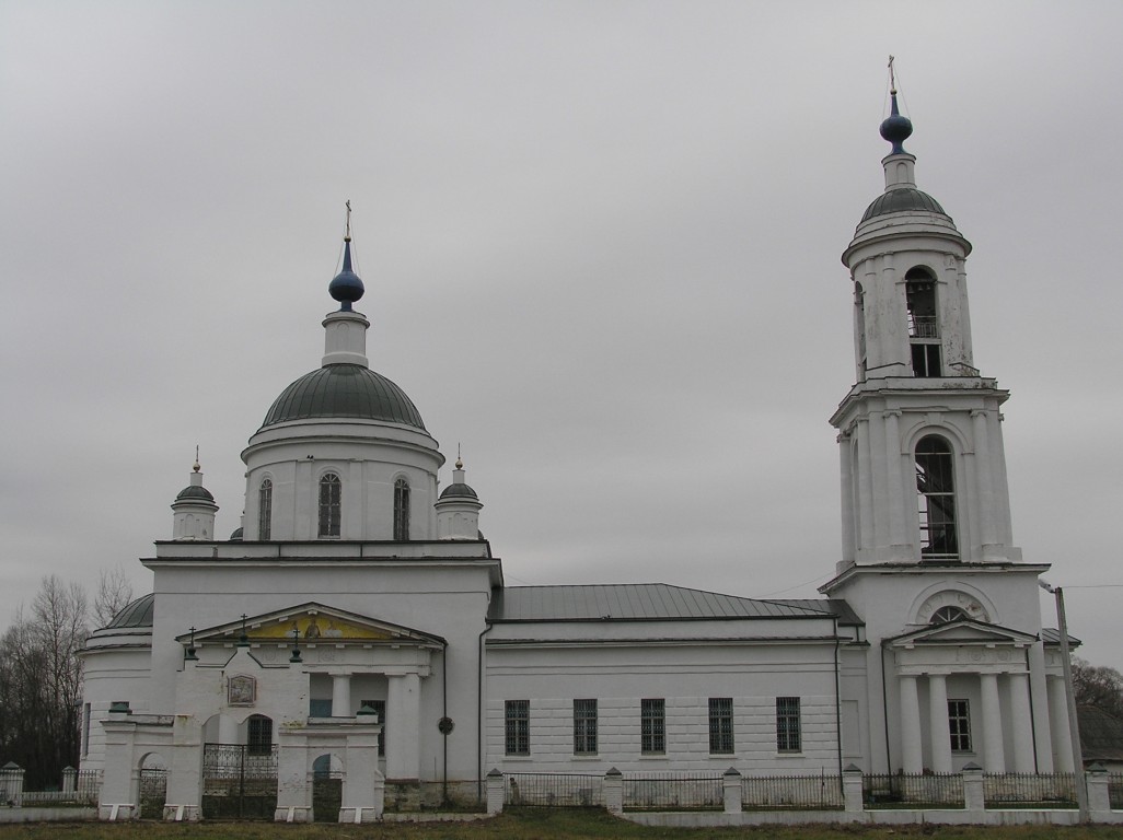 Борщево. Церковь Вознесения Господня. фасады