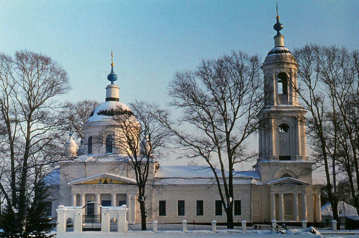 Церковь Вознесения Господня, Борщево (Клинский городской округ, Московская область). фасады