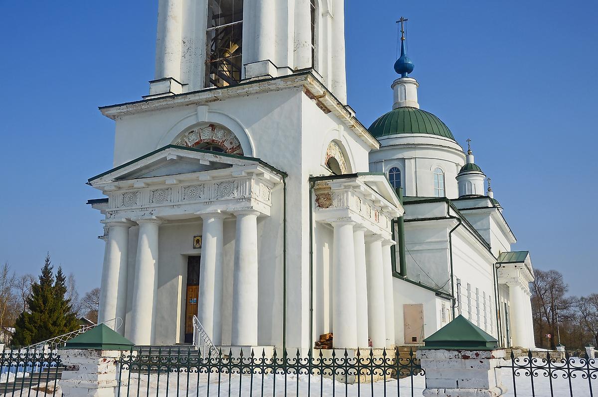 архитектурные детали. Церковь Вознесения Господня, Борщево (Клинский городской округ, Московская область)