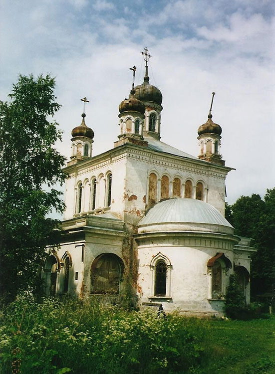 Подтеребово. Церковь Георгия Победоносца. фасады